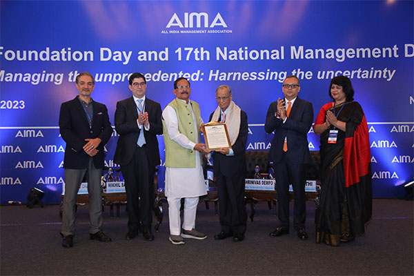 AIMA Life Time Achievement Award for Management 2022